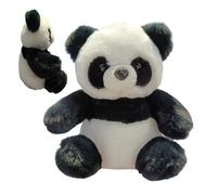 Générique Panda Animal en Peluche - 18 X 18 X 25 Cm Jouet en Peluche Panda | Compagnon Apaisant Émotionnel | Décoration De Maison À Collectionner pour Chambre À Coucher, Table, Bureau, Salon