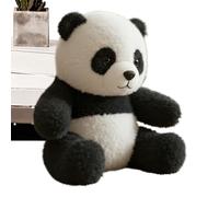 Générique Panda Plush Doll, Stuffed Animal Toy, 7.09x7.09x9.84 inches Realistic Cute Emotional Entertainment Heart Warming Charm, Soothing Companion for Women, Kids, Teens, and Adults