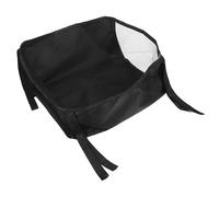 Générique Panier à en Noir Poussette Inférieur Tissu de Oxford Robuste Facile Installer Rangement pour Extérieur et Courses Poussette Bébé