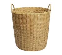 Générique Panier à Linge Fait Main Corbeille de Buanderie Bac de Stockage pour Oreillers Coffre à Linge Sale à Grande Ouverture Adapté pour La Chambre à Couche, S