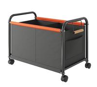 Générique Panier à Linge Portable à roulettes, Panier à Linge Sale Pliable pour Un Rangement Facile dans la Chambre ou Le Salon, Conception Durable et légère