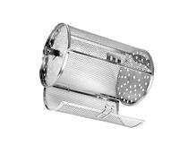 Générique Panier à rôtisserie en Acier Inoxydable, Grille de Four Ronde résistante la Chaleur, Grill Cuisine, rôtissoire, friteuse air Chaud, Accessoires(12x18cm 1pc)