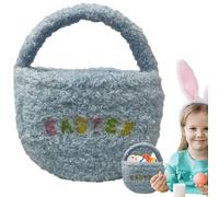 Générique Panier À Œufs De Pâques - Décoration De Fête en Peluche - Sac À Bonbons De Fête,pour Et Adultes Salle De Classe Église Salon Chambre Bureau Domicile Appartement Soirée À Thème