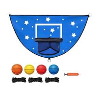Générique Panier de Basket pour Trampoline | Set de Jeu de Dunk pour | Équipement de Basket pour Trampoline - pour Jardin Extérieur Intérieur Fête Anniversaire