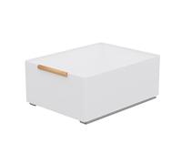 Générique Panier De Rangement De Garde-robe De Style Tiroir, Aucun Perçage Requis, Support De Rangement Sur Rail Coulissant, For Armoire-penderie(42x24x17.5cm)