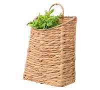 Générique Panier Mural pour Fleurs | Organisateur Décoratif Accrochable,Corbeille Murale Pour D'Intérieur - pour Cuisine Salon Salle à Manger et Rangement Clés Courrier Fruits Snacks Style Campagnard