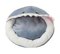 Générique Panier pour Chat,Design Requin Cachette Douillette pour Animaux - Maison Douce Et Moelleuse pour Chat | pour Chiot Et Usage en Intérieur dans La Maison, L'Appartement, Le Salon, La Chambre,
