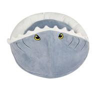 Générique Panier pour Chat - Design Requin Cachette Douillette pour Animaux | Panier Apaisant pour Chien,pour Intérieur Maison Appartement Balcon Chambre