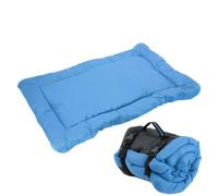 Générique Panier pour Chien,Anti-dérapant Lavable en Machine Couchage pour Animaux d'Extérieur - Roulable Portable Lavable Voyage Chiens Chats Toutes Tailles Intérieur Extérieur