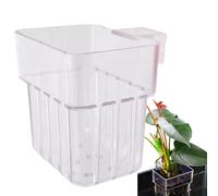 Générique Panier pour D'aquarium, Support pour D'aquarium - Planteur D’Aquarium Transparent,Jardinière D'aquarium, Support De Aquatiques pour La Culture De Aquaponiques D'aquariu