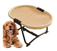 Générique Panier Surélevé pour Chien | Hamac Portable Respirant Antidérapant Lit De Camp,Pliable 57 x 41 x 26 Cm Lit De Chien Surélevé,pour Chats Chiot Extérieur Camping Voyage Sommeil Repos