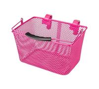 Générique Panier Vélo Enfant Panier Avant Vélo Enfants Accessoires Guidon Installation Aisée Structure Fer Solide Adapté Aux Promenades École Loisirs, Rose