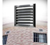 Générique Panneau d'accès à persiennes résistant aux intempéries pour extérieur, Porte d'accès à la plomberie pour Ventilation de cloison sèche, Trappe d'accès encastrée pour Plafond (500 x