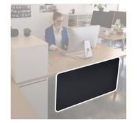 Générique Panneau de confidentialité de Bureau, écran Acoustique Commercial sous Bureau - Séparateur insonorisant pour postes de Travail Assis/Debout - Solution de confidentialité au Bureau - 35 x 75
