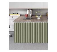 Générique Panneau de confidentialité sous Le Bureau avec glissière, for postes de Travail/comptoirs de Bureau(Green,180x100cm)