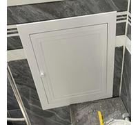 Générique Panneau de Porte d'accès en Aluminium sur Mesure 20×40", Trappe d'inspection encastrée avec charnière pour projets commerciaux de CVC, électricité et plomberie (18x32 po/45,7x81,3