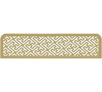 Générique Panneau de séparation de Bureau doré - 30 x 90 cm - Écrans de confidentialité pour espaces de Travail, séparateurs de pièce élégants, Solutions Gain de Place pour Une Meilleure productivité
