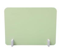 Générique Panneau de Séparation de Bureau Vert 30X40 CM Base Amovible Écran de Protection Anti-Éternuements Autoportant pour Étudiants Cloison de Confidentialité pour Examen et Espace de