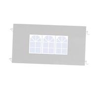 Générique Panneau Latéral pour Auvent 300 Cm X 200 Cm avec Fenêtre pour Gazebo, Blanc