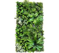 Générique Panneau Mural végétal Artificiel 50 cm x 100 cm pour intérieur et extérieur, décoration Murale végétale pour Maison, Jardin, Bureau, Boutique, café, Mariage
