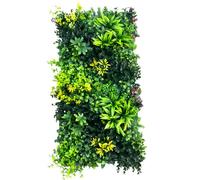 Générique Panneau Mural végétal Artificiel 50 cm x 100 cm pour intérieur et extérieur, décoration Murale végétale pour Maison, Jardin, Bureau, Boutique, café, Mariage (M)