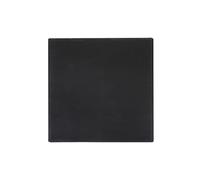 Générique Panneau rectangulaire en Toile Noire tendue sur châssis Bois (2 ou 4 pièces), idéal for la Gouache, l'acrylique et l'aquarelle(20x20x1.5cm 4Pcs)