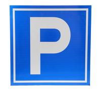 Générique Panneau Solide D'aluminium Bleu Stationnement de Alliage en Installation Simple Signalisation Claire pour ou sur Chantier Parking