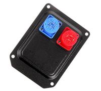 Générique Panneau Transporter Audio Haut-Parleur de Alliage Noir en D'aluminium Léger Facile à Double Prise et pour Enceintes Audio Domestiques et Professionnelles