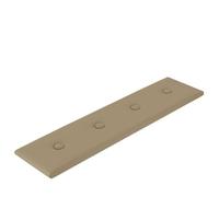 Générique Panneaux muraux 12 pcs Cappuccino 60x15 cm Similicuir 1,08 m²,Quincaillerie, Matériaux de Construction, Lambris, Brun (Poids 4.7KG)