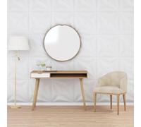 Générique Panneaux muraux 48 pcs Blanc 50x50 cm XPS 12 m² étoile,Matériaux de Construction,Lambris-356933