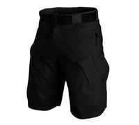 Générique Pantacourt Homme Short Running Homme Grande Taille Elastique Pantacourt Chantier Coton Leger Blanc Zippée Boardshort Jogging Vetement Mes Commandes 11#Noir XXL