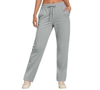 Générique Pantalon Ample Jambes Larges pour Femme,Droite Palazzo Taille Haute de randonnée Trekking Moderne Plage Rétro Grande Idéal Le Sport et la Vie Quotidienne