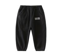 Générique Pantalon Baggy Enfant Pantalon de Jogging garçon doublé Polaire Hiver Confortable Sport décontracté Chaud Parfait athlétisme école Quotidien