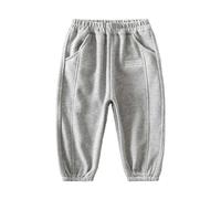 Générique Pantalon Baggy Enfant Pantalon de Jogging garçon doublé Polaire Hiver Confortable Sport décontracté Chaud Parfait athlétisme école Quotidien