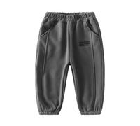 Générique Pantalon Baggy Enfant Pantalon de Jogging garçon doublé Polaire Hiver Confortable Sport décontracté Chaud Parfait athlétisme école Quotidien