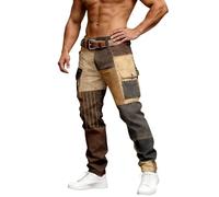 Générique Pantalon Cargo décontracté avec imprimé élégant et Poches latérales pour Un Confort et Une Aventure quotidien22#Y