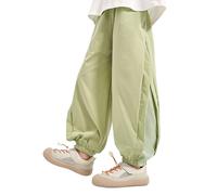 Générique Pantalon Cargo Fille 12 Ans Enfant Robe Ado 14 Vêtements Mode Baggy Jeans Legging Noir Patte D'elephant Pantalon+Cargo Vetement 10 Jogging