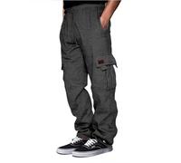 Générique Pantalon Cargo Garcon Baggy Pantalon Jogging de Travail Hiver Sport Taille Élastique Chaud Enfant Mode Survêtement Chasse Hip Hop Décontracté Pants