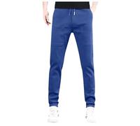 Générique Pantalon Cargo Homme Noir De Travail avec Multi Poches Taille Elastique Cordon Serrage Disco Baggy Jogging Pants Vêtements Combat Stretch Extensible Séchage Rapide (BU1,5XL)