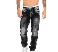 Générique Pantalon Chino Hommes Slim Fit Coupe Slim Chino De Base Occasionnels Pantalon Extensible Pantalon Long Pantalons De Sport Jeans Trou Cassé Casual Jean Homme Blanc