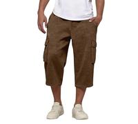 Générique Pantalon Chino pour Homme, Coupe DéContractéE, Pantalon De Jogging Cargo en Coton MéLangé avec Poches LatéRales, VêTement De DéTente Quotidien Et Pantalon De Marche en Plein Air pour Homme