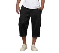 Générique Pantalon Chino pour Homme, Coupe DéContractéE, Pantalon De Jogging Cargo en Coton MéLangé avec Poches LatéRales, VêTement De DéTente Quotidien Et Pantalon De Marche en Plein Air pour Homme