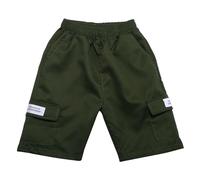 Générique Pantalon Court Cargo Ado Garçon Short Chino Enfant sport solide printemps té ample et respirant Shorts longueur genou Running