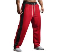 Générique Pantalon de Jogging Homme 2025 Automne Hiver Élastique Taille Haute Coloration Mixte Coupe Ample Jogging Pantalons Décontractés Pantalon en Cours d'exécution