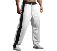 Générique Pantalon de Jogging Homme 2025 Automne Hiver Élastique Taille Haute Coloration Mixte Coupe Ample Jogging Pantalons Décontractés Pantalon en Cours d'exécution