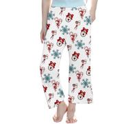 Générique Pantalon de Jogging pour Fille Pantalon Long imprimé pour Fille,Doux comme Un Pyjama,idéal Les fêtes de Fin d'année