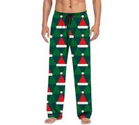 Générique Pantalon de Pyjama de Noël pour Homme Style Moche et Décontracté avec Imprimé Festif Confortable pour Loisirs à la Maison Cadeau Idéal pour Mari ou Papa pour Célébration Familiale