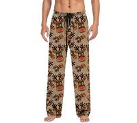 Générique Pantalon de Pyjama de Noël pour Homme Style Moche et Décontracté avec Imprimé Festif Confortable pour Loisirs à la Maison Cadeau Idéal pour Mari ou Papa pour Célébration Familiale