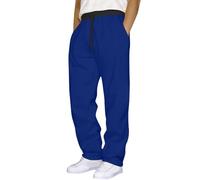 Générique Pantalon de Pyjama, Escalade Velours Habit Élastique Fourré Homme Impermeable D'intérieur Jogging Large, Cargo Travail Pantalon Jeans, Slim Bleu de Travail Homme, M