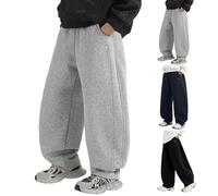 Générique Pantalon de survêtement Ample pour garçon, Pantalon Coupe Faucille Taille élastique, Pantalon décontracté avec Poches, pour Enfant et Grand Enfant 4-15 Ans, Plusieurs Couleurs